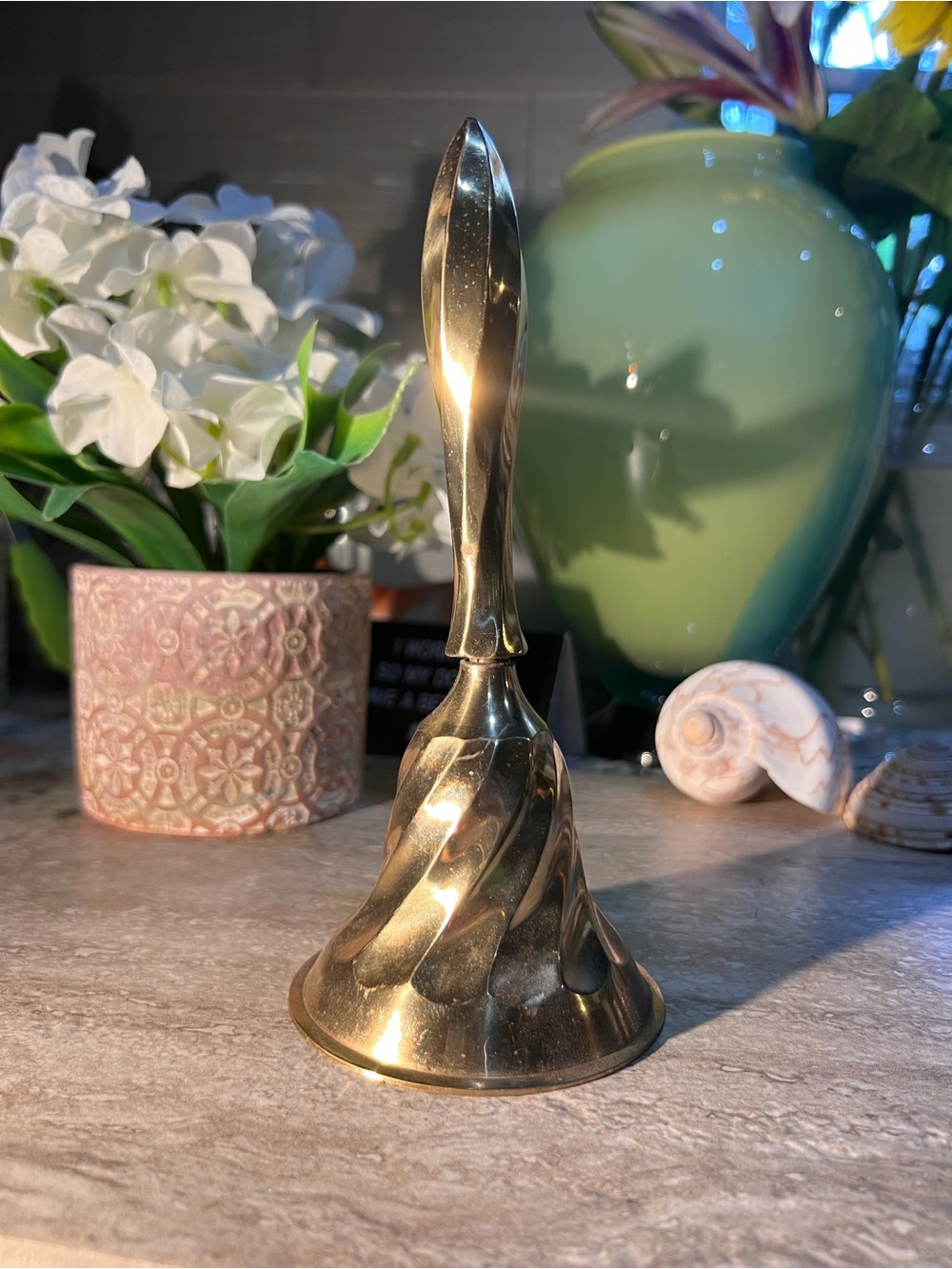 Hampton Brass hand bell excellent condition